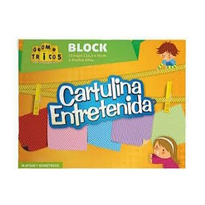 Block Cartulina Entretenida...